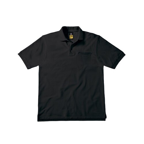 B&C BE INSPIRED Energy Pro Polo (Black, L)