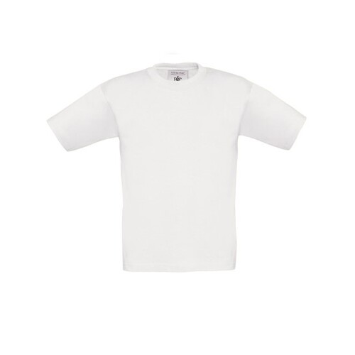 B&C BE INSPIRED Kids´ T-Shirt Exact 190 (White, 12/14 (152/164))