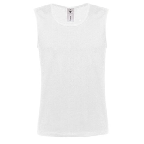 B&C BE INSPIRED Vest Athletic Move (White, XXL)