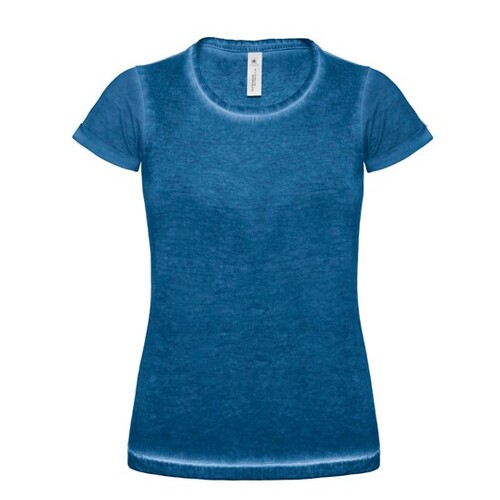 B&C BE INSPIRED Women´s T-Shirt DNM Plug In (Blue Clash, XS)