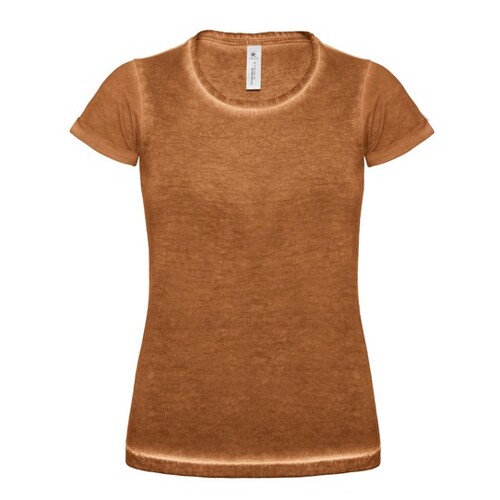 B&C BE INSPIRED Women´s T-Shirt DNM Plug In (Rusty Clash, XL)