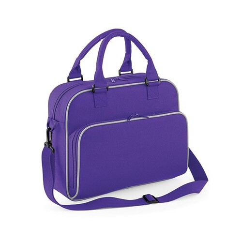 BagBase Junior Dance Bag (Purple, Light Grey, 39 x 29 x 16 cm)