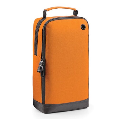 BagBase Athleisure Sports Shoe / Accessory Bag (Orange, 19 x 35 x 12 cm)