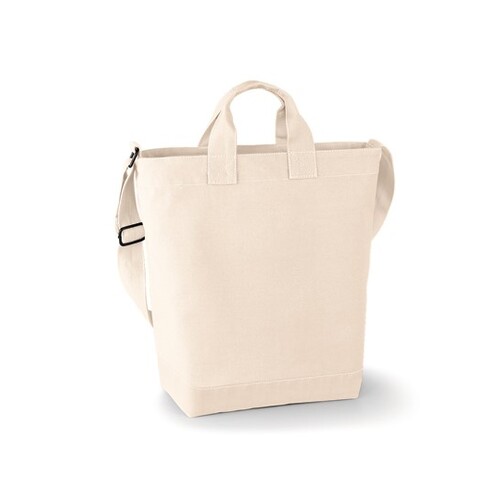 BagBase Canvas Day Bag (Natural, 38 x 40 x 14 cm)