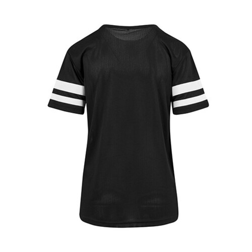 Ladies` Mesh Stripe Tee