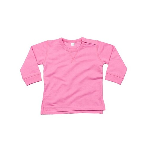Babybugz Baby Sweatshirt (Bubble Gum Pink, 6-12 Monate)