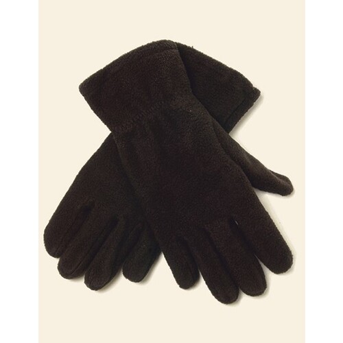 L-merch Fleece Promo Gloves (Black, M/L)