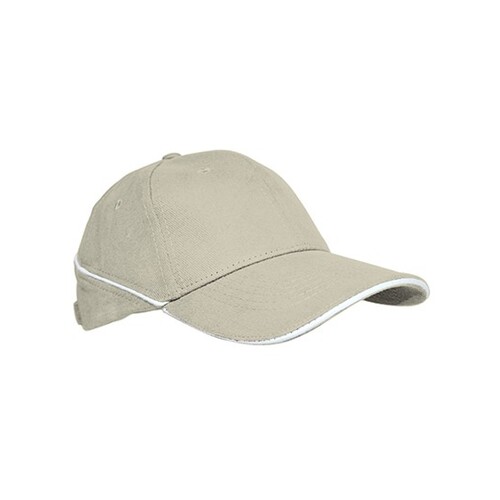 White stripe cap