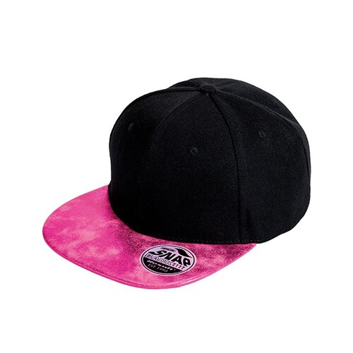 Bronx Flat Glitter Peak Snapback Cap