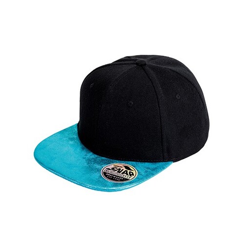 Bronx Flat Glitter Peak Snapback Cap