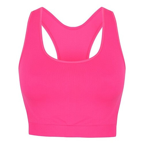 SF Women Women´s Work Out Cropped Top (Neon Pink, S)