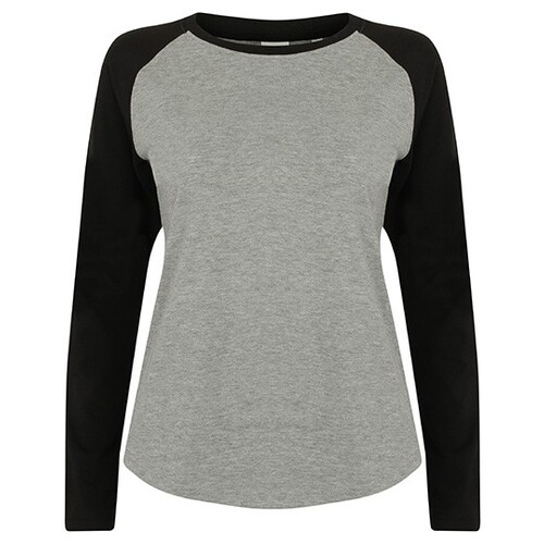 Women`s Long Sleeved Baseball T