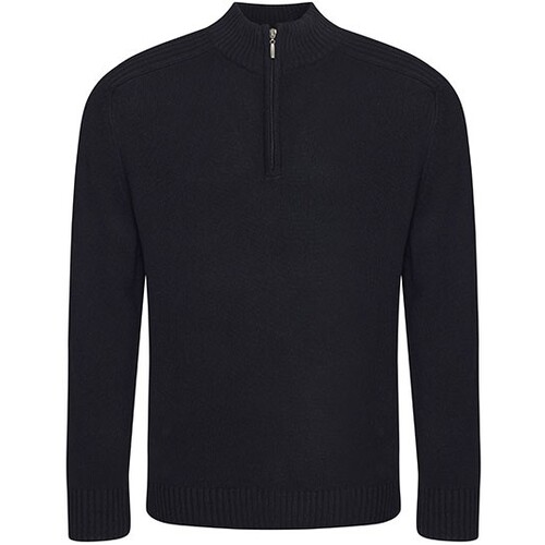 Ecologie Wakhan 1/4 Zip Sustainable Sweater (Black, S)