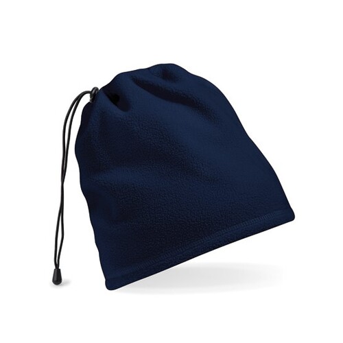 Beechfield Suprafleece® Snood/ Hat Combo (French Navy, One Size)