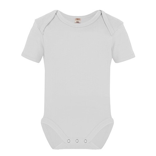 Short sleeve baby bodysuit polyester
