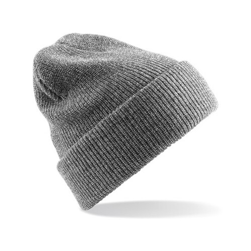 Beechfield Heritage Beanie (Heather Grey, One Size)