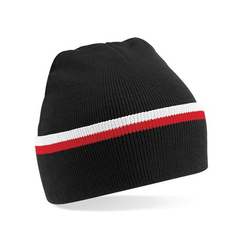 Beechfield Teamwear Beanie (Black, Classic Red, White, One Size)