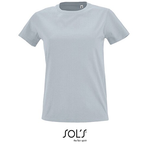 Women's Round Neck Fitted T-Shirt Imperial