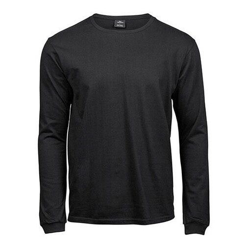 Tee Jays Long Sleeve Fashion Sof Tee (Black, S)