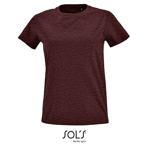 Women's Round Neck Fitted T-Shirt Imperial