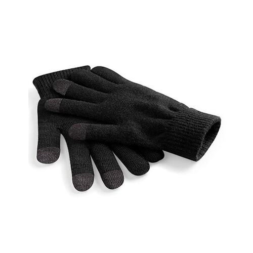 Beechfield TouchScreen Smart Gloves (Black, S/M)