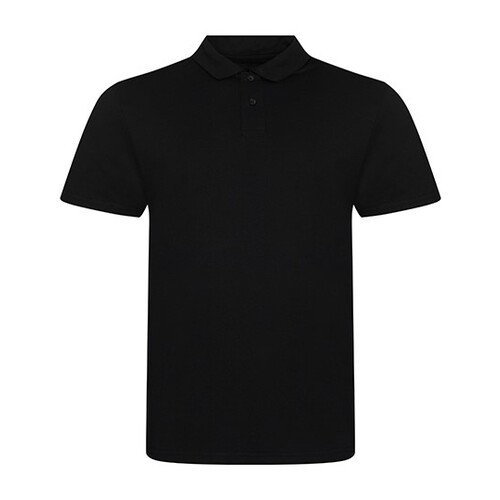 Just Polos Tri-Blend Polo (Solid Black, XXL)