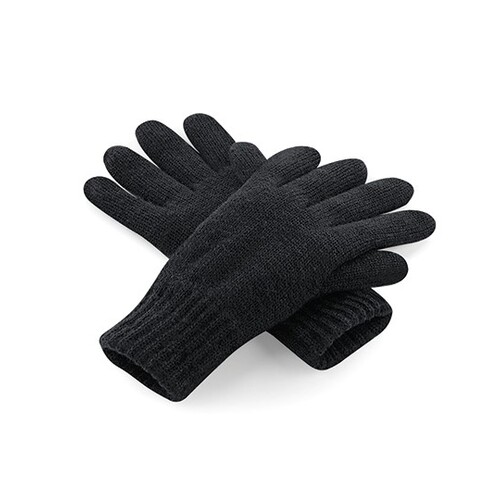 Beechfield Classic Thinsulate™ Gloves (Black, S/M)