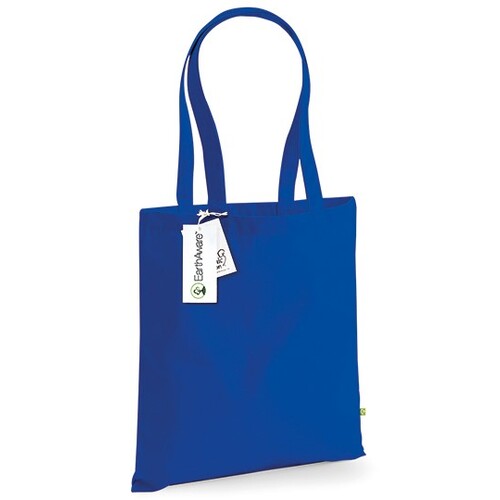 Westford Mill EarthAware® Organic Bag For Life (Bright Royal, 38 x 42 cm)