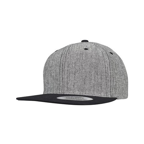 Melange Solid Snapback