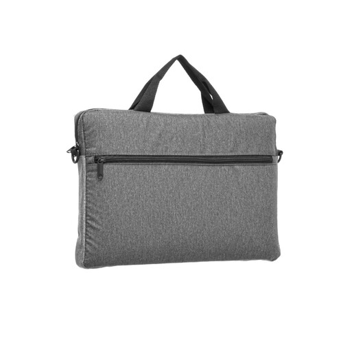 SOL'S Dual Material Briefcase Porter (Charcoal Melange, 40 x 29 x 5.5 cm)