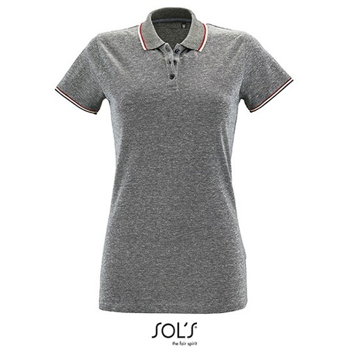 Women`s Heather Polo Shirt Paname