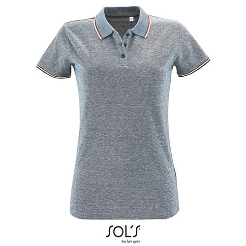 Women`s Heather Polo Shirt Paname