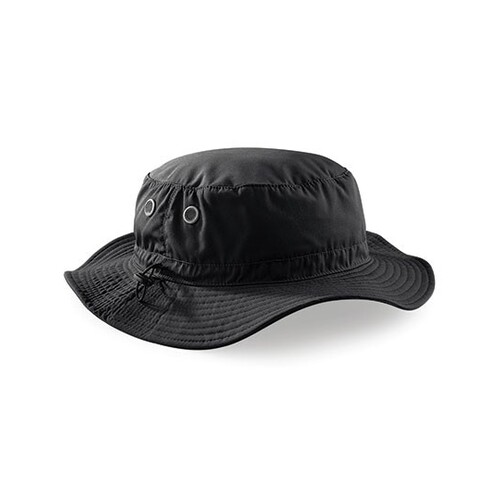 Beechfield Cargo Bucket Hat (Black, One Size)