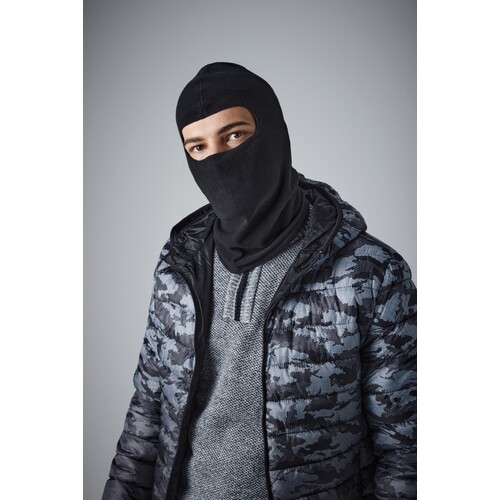 Beechfield Microfleece Balaclava (Black, One Size)