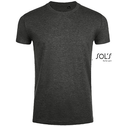 SOL´S Imperial Fit T-Shirt (Charcoal Melange, M)