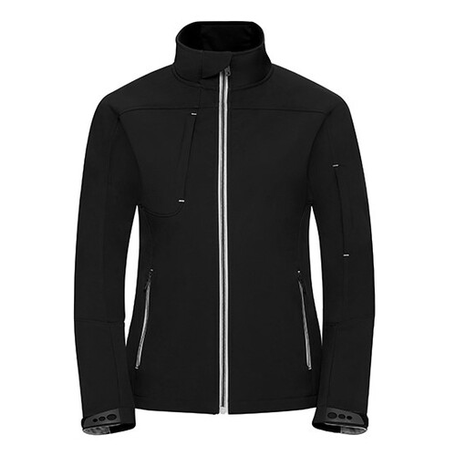 Russell Ladies´ Bionic Softshell Jacket (Black, XS)