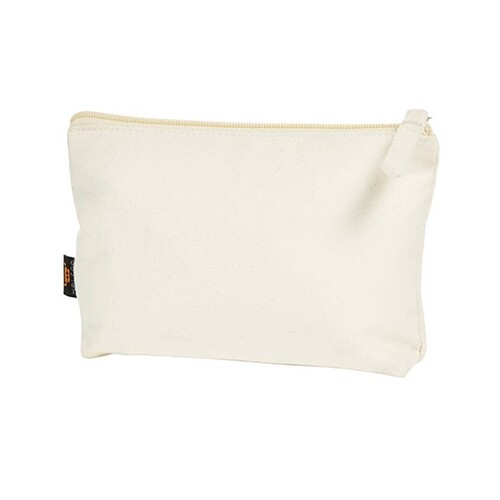 Halfar Zipper Bag Organic S (Nature, 20 x 12 x 4 cm)