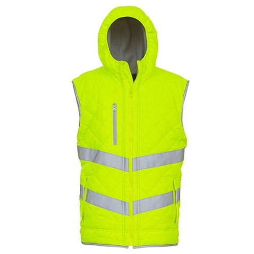 Hi Vis Kensington Hooded Gilet