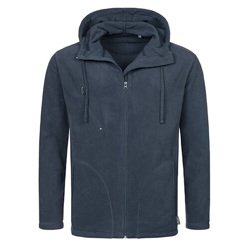 Hooded fleece jacket