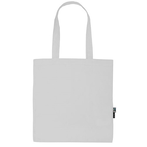 Neutral Shopping Bag With Long Handles (White, 38 x 42 cm)