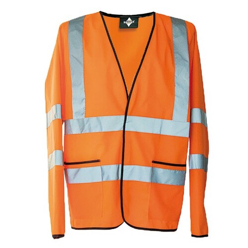 Korntex Hi-Vis Lightweight Safety Jacket Andorra (Signal Orange, S)