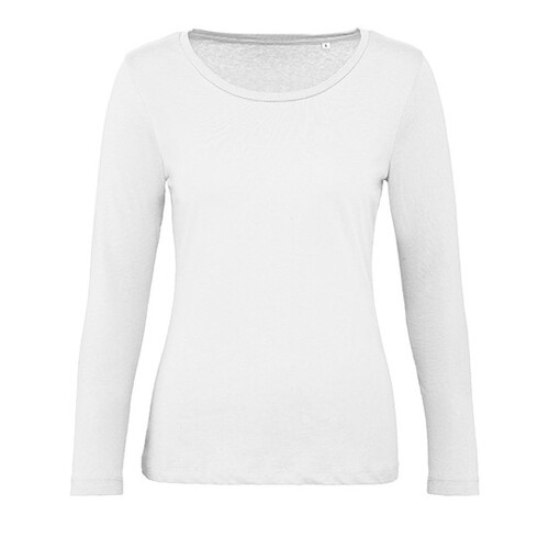 B&C BE INSPIRED Inspire Long Sleeve T /Women_° (White, XS)