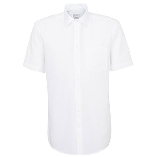 Chemise homme coupe classique à manches courtes