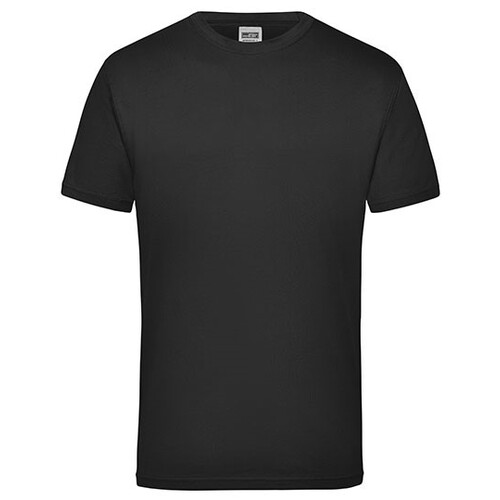 James&Nicholson Men´s Workwear-T (Black, 4XL)