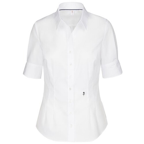 Women`s Blouse Slim Fit Shortsleeve