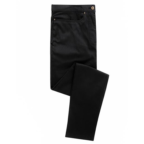 Premier Workwear Men´s Performance Chino Jeans (Black (ca. Pantone Black C), 30/31)