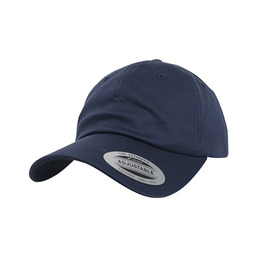 Low profile organic cotton cap