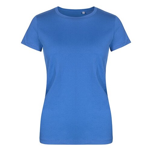 X.O by Promodoro Women´s Roundneck T-Shirt (Azur Blue, XS)