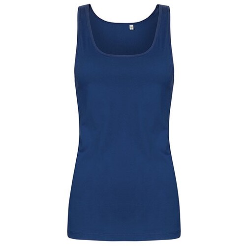 X.O by Promodoro Women´s Roundneck Tanktop (Azur Blue, XS)