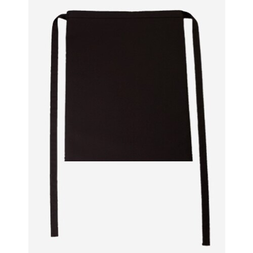 CG Workwear Bistro Apron Roma 50 x 78 cm (Black, 50 x 78 cm)